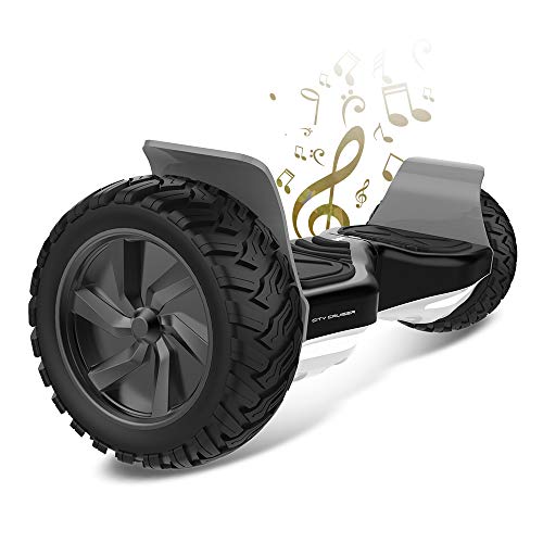 City Cruiser Hoverboard 8.5" Self Balancing Scooter UL2272 Certified Hoverboard with Bluetooth Speaker