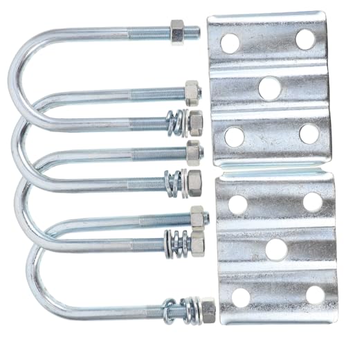 SOLUSTRE 4Pcs Trailer Bolt Assembly Kit for Rvs Boat Trailers Easy Installation Secure Chassis Connection Compatible with Various Trailer Leaf Spring Bolts Trailer Parts