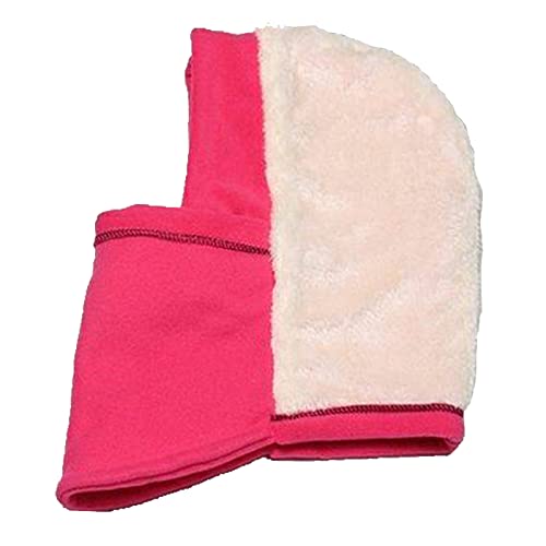 Kids Winter Windproof Hat Unisex Children Balaclava With Thick Warm Fleece Cap For Kid Pink #TOP2