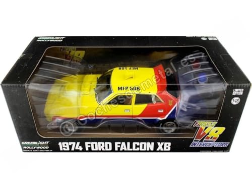 Greenlight 1/18 Ford XB Falcon V8 Police Interceptor miniatura 7