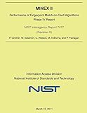 MINEX II: Performance of Fingerprint Match-on-Card Algorithms-Phase V Report (NIST Interagency Report 7477 (Revision II))