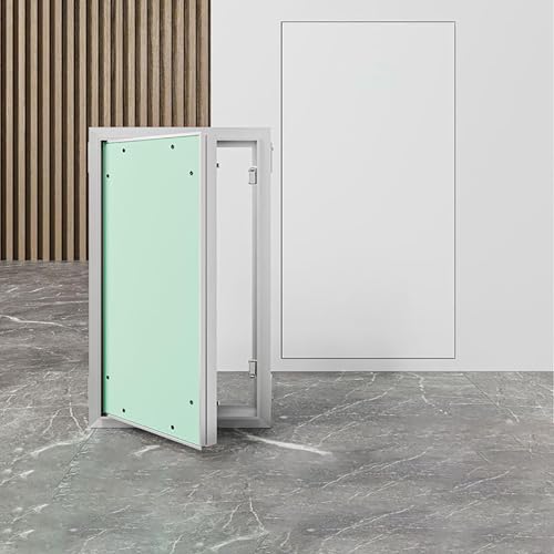 Trappe d'accès en aluminium et plaque de plâtre pour finition invisible haut de gamme