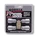 Gorilla Automotive 61621 Acorn Gorilla Guard Locks (12mm x 1.25 Thread Size) - Pack of 4
