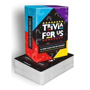 A Mind Game for The Culture | Black Trivia Party Game Featuring Questions About TV & Film, Music, History, Pop Culture and Fun Action Packed Cards | Perfect for The Holidays!