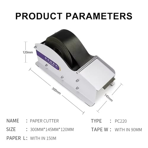 Dispensador De Fita De Embalagem Ativado Por ÁGua, Para Envio, Selagem De Caixa E Caixa, Cortador De