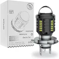Lampada Led 6500k H4 Projetor 360º Moto Carro Un