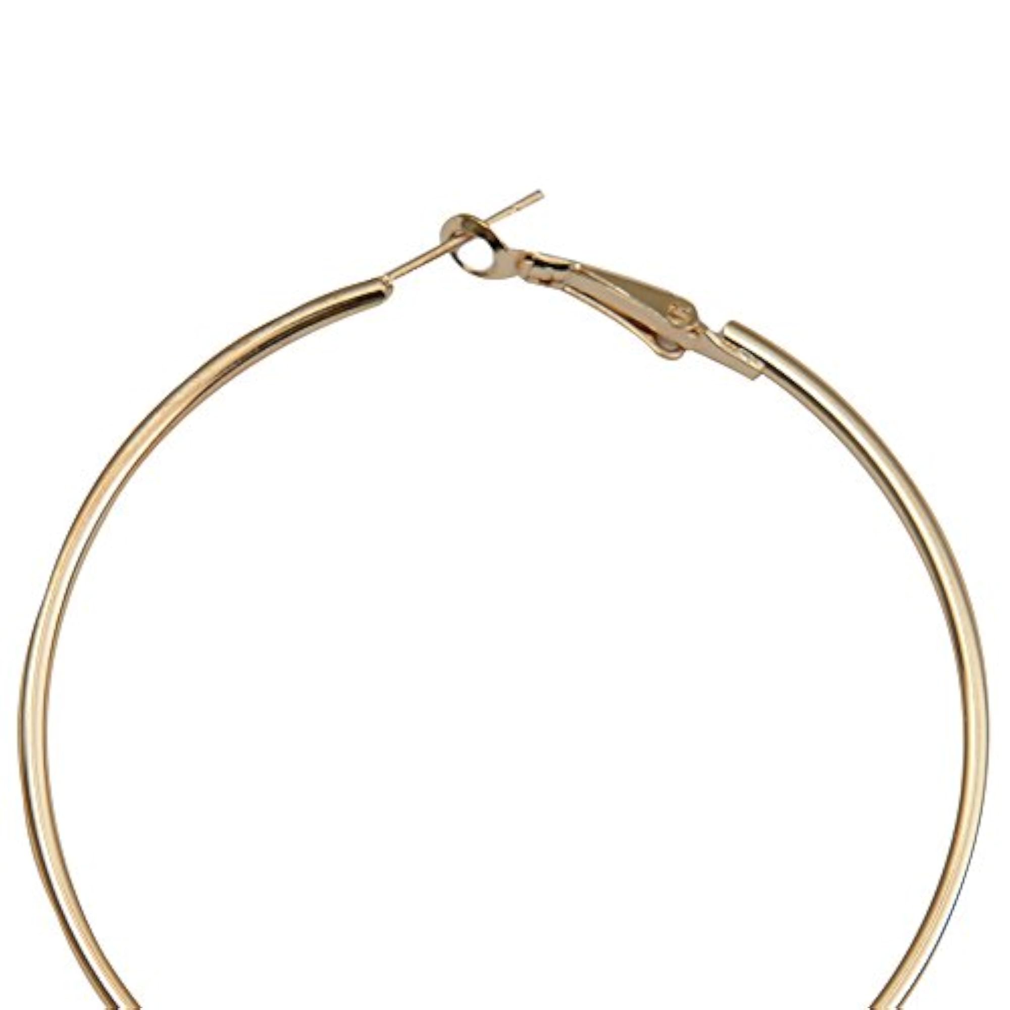 Gold-Plated Earrings Balis for Women