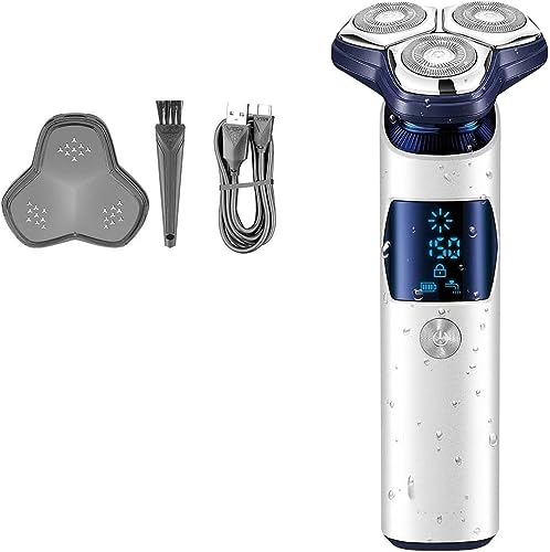 Rasoir électrique pour homme au design ergonomique et finitions soignées