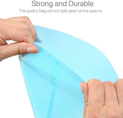 4 Size Silicone Pastry Icing Piping Cream Bags DIY Reusable Cake Decorating Tool