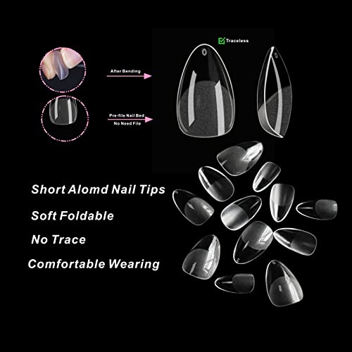 Short Almond Nail Tips - Image 3