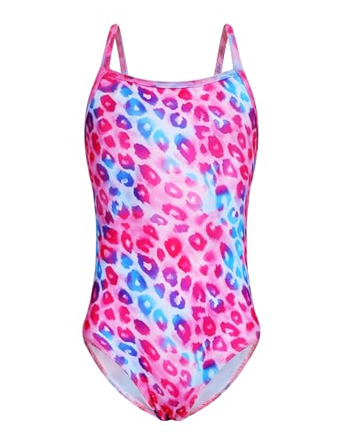Image of Snowheart Girls Swimsuit One-Piece Bathing Suits Multicolor Kids Sport Summer Beach Swimwear for 2-12 Years Old