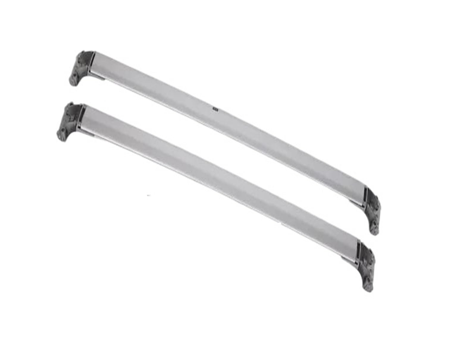Barras transversales aluminio plata para Toyota Highlander 2015 a 2020 techo resistente 4