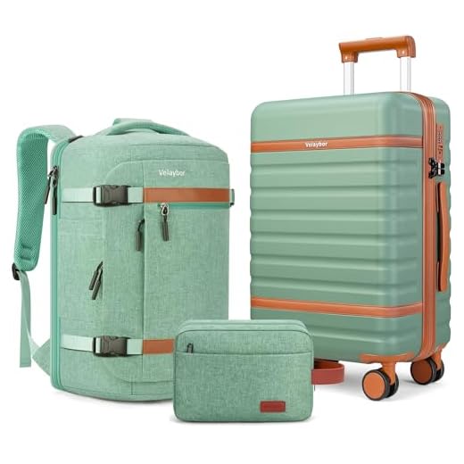 Lightweight 3-Piece Travel Luggage Set