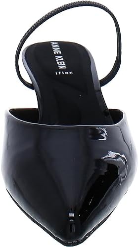 Anne Klein Women’s Iella Kitten Heeled Pump, Black, 8 | Image 2