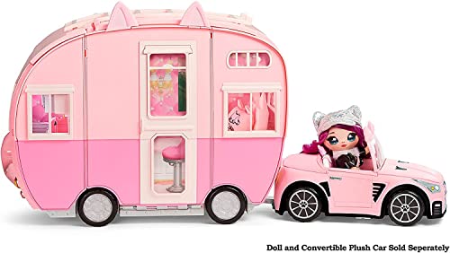 image for Na! Na! Na! Surprise Kitty-Cat Camper Playset, Pink Toy Car Vehicle fo