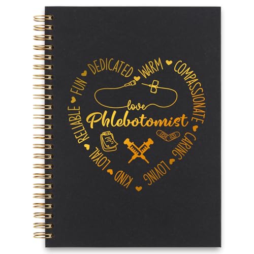 Fournitures de bureau phlébotomiste et carnet de notes de laboratoire
