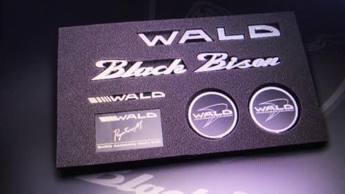 WALD純正品 BLACK BISON EMBLEM SET4 WALD純正品 BLACK BISON EMBLEM SET4