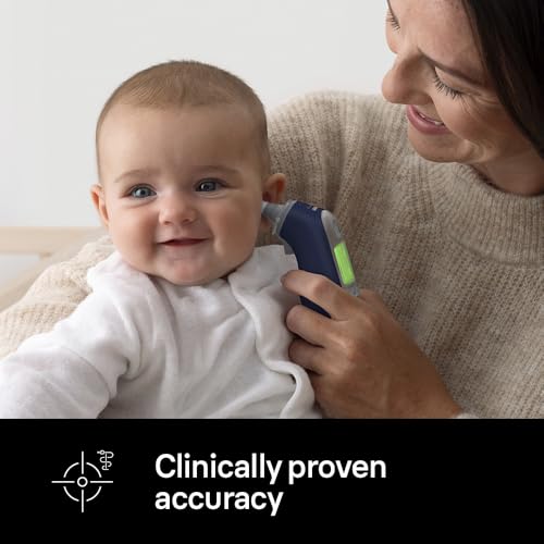 Braun ThermoScan® 7+ connect Ear thermometer | Braun Family Care™ app Compatible | Age Precision® Technology | Baby and Infant Friendly | #1 Brand among doctors¹ | IRT6575
