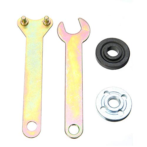 Saidian 1 Set Metal Grinder Tool For Drill Metal Lock Nut Wrench Spanner Kit For Milwaukee Makita Black #TOP5