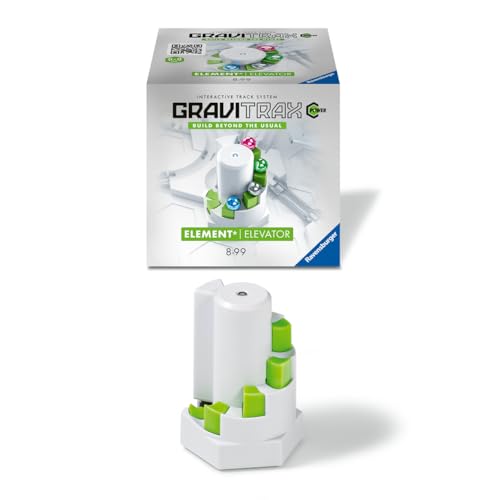 Jeu de construction STEM Gravitrax Power Elevator : circuit de billes électronique Ravensburger
