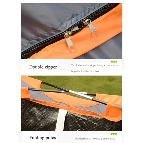 Carpa portátil plegable para camping, sombra para 2 personas miniatura 3