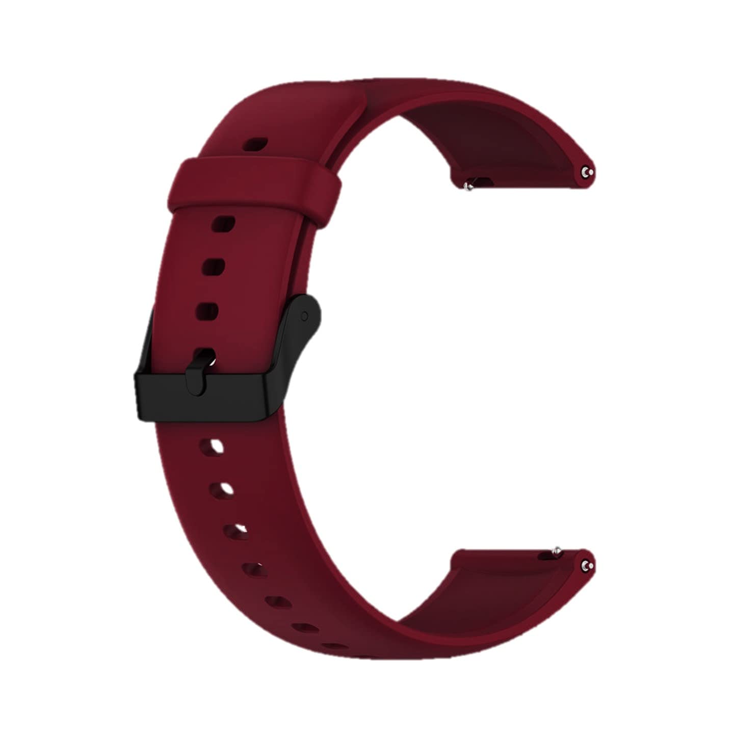 20MM Classic Silicone Smartwatch Belt Compatible With - WITHINGS SCAN WATCH HORIZON | SCAN WATCH 42MM | STEEL HR 40MM | STEEL HR SPORT 40MM and Others Watches With 20MM Lugs. (B0B18SJVL6) Amazon Price History, Amazon Price Tracker
