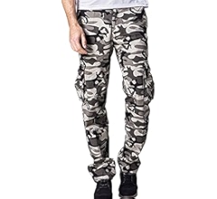 ✨送料無料　マルチカムTROUSERS APESC L/REGULAR Amazon.com: JEsilunmaMY Men's Camouflage Cargo Pants Multi
