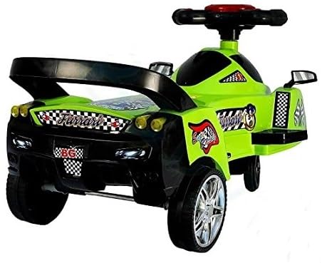 Image of myhoodwink Baby Magic Car for Kids, Ride-on Baby Car, Kids Push Car, Swing Car |Comfortable Seats Durable Ridor Ride on Toy Car for Kids, Twister Ride on, Magic Toy Car, Push Rider, Age 2+ (Green)