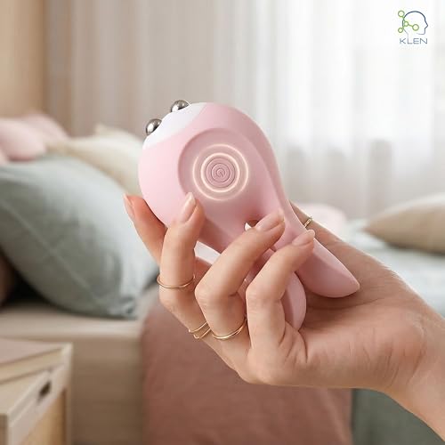 Image of KLEN Rechargeable Massager Machine For Women - Full Body Pain Relief Electric Handheld Waterproof Wireless Portable Vibration Body Massage for Stress Relaxation & Self Use
