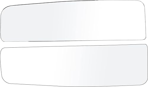 ECCPP Espejo de remolque de repuesto para 2008-2017 para Toyota para Sequoia 2007-2017 para Toyota para Tundra ajuste manual lado izquierdo y