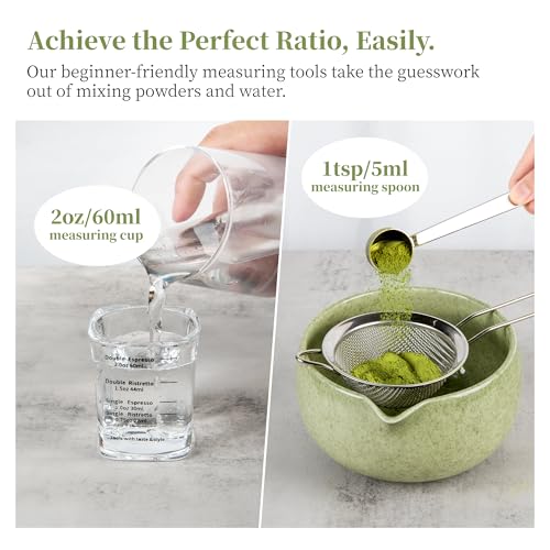 YIBO Matcha Whisk Set with Bowl