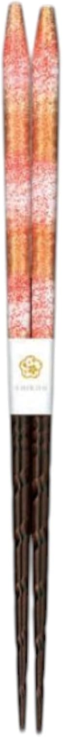 J-kitchens 10 Pair Set of Chopsticks, Lunch, Picnic, Excursions, Sports Events, Guests, Wooden, White Gold, 8.3 inches (21.0 cm), Dishwasher Safe, Made in Japan