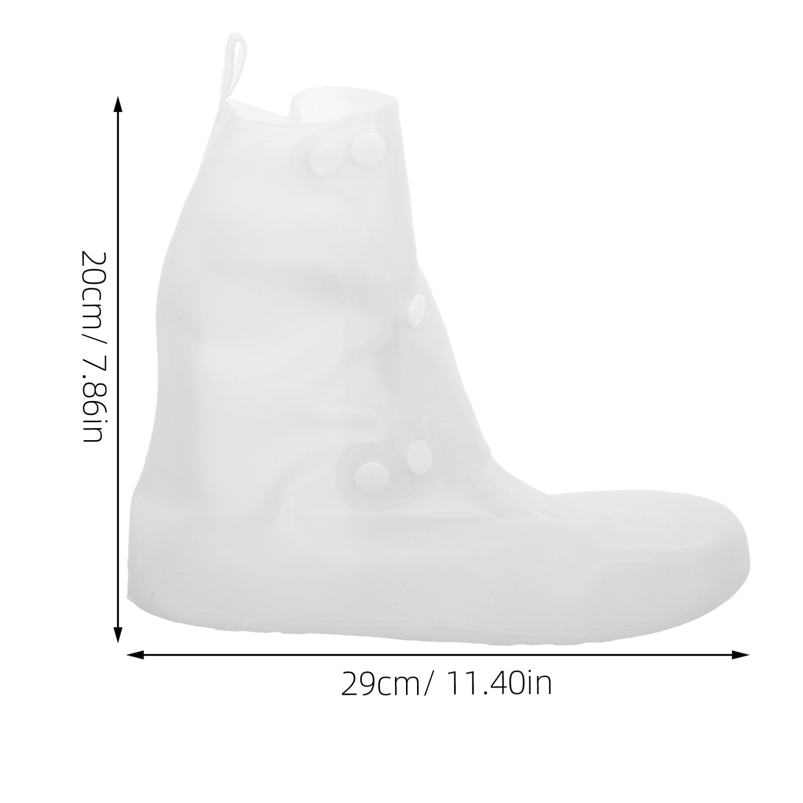 Cubrezapatos Impermeables de Silicona para Adultos Talla 36/37 2 Pares Antideslizantes y Resistentes al Desgaste Ideales para Viajes Ciclismo y Protección Lluvia