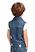 Motteecity Fashion Boys Casual Ripped Denim Stylish Sleeveless Jacket Vest 6T