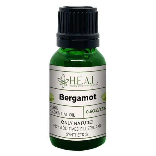 Aceite Esencial de Bergamota 100% Puro 0.5oz