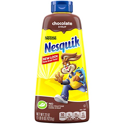 Image of Nestle Nesquik, Chocolate Syrup, 22 oz (Pack of 2)
