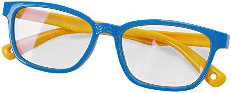 Children Blue Gentle Blocking Glasses Comfortable Silicone Body Flat Eyeglasses with Case Blu-Ray Filter Boy Woman Eyes Safety