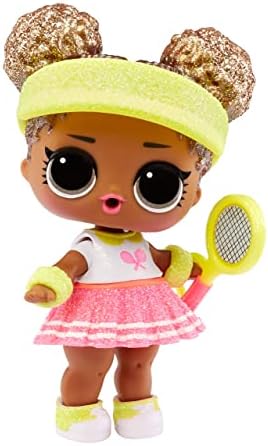 LOL Surprise All-Star Sports Moves Series 7 - Unbox 8 Surprises - Includes a Movement Feature and Sparkly Sports-Themed Accessories - Collectible - Suitable For Kids From 4 Years
