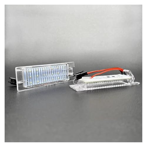 Luz matrícula LED blanca Chrysler PT Cruiser 2000 2005 2010 4