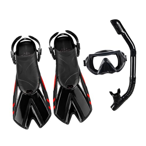 Snorkeling en tus vacaciones con la cubierta facial de snorkel de 180 grados para adultos
