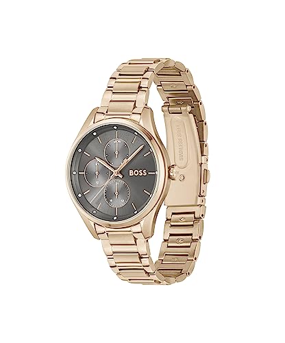 Image of BOSS Grand Course Analog Grey Dial Women's Watch-1502603