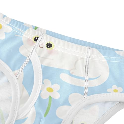 GuoChe Training Underwear Briefs for Boys Cotton in Sizes 2T,3T, 4T, 5T, 6Y and 8Y4