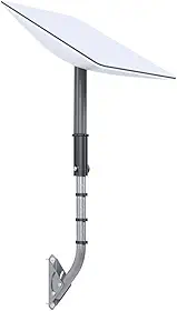 Suporte de Parede Articulado Compatível com Antena de Internet Starlink 2ª Geração