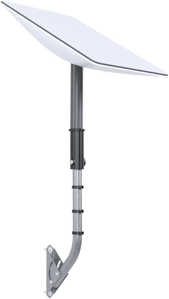 Suporte de Parede Articulado Compatível com Antena de Internet Starlink 2ª Geração