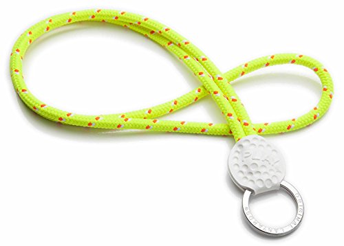 Original Lanyards® Play Golf Play Tennis Stylisches Sport Schlüsselanhänger, Lanyard en 6 colores - Made in Portugal, Unisex adulto, Golf - amarillo.