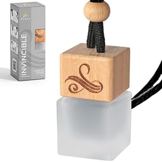 Inviktos Car Cologne Air Freshener for Men with Vent Clip | Strong Automotive Freshener with Inviktos Fragrance | Odour Eliminating Car Air Fresheners by Perfa