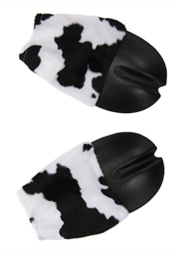 Cow Front Hooves Costume Accessory Hand Covers for Adults and Kids