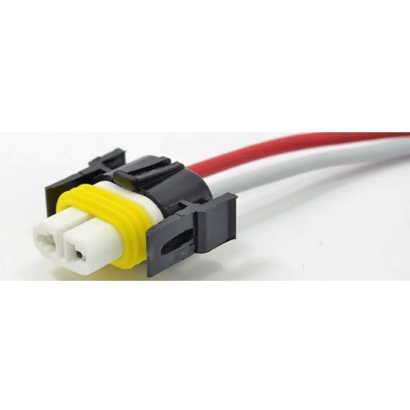 FENG GUO 1x H27 Lamp Holders Wire Harness Heat Proof Ceramic Adapter Car Headlight HID H27 Adapter Car Xenon Bulb