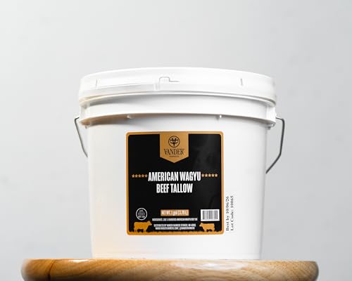 Vander Farmers American Wagyu Beef Tallow 1 Gallon