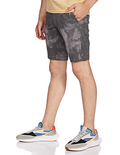 Image of Jockey Men's Regular Fit (AM12 Mid Grey Melange Print S)